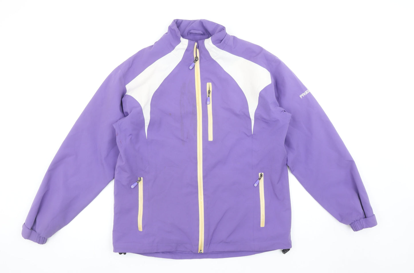 Womens UK Size M Proquip Purple Windbreaker Coat