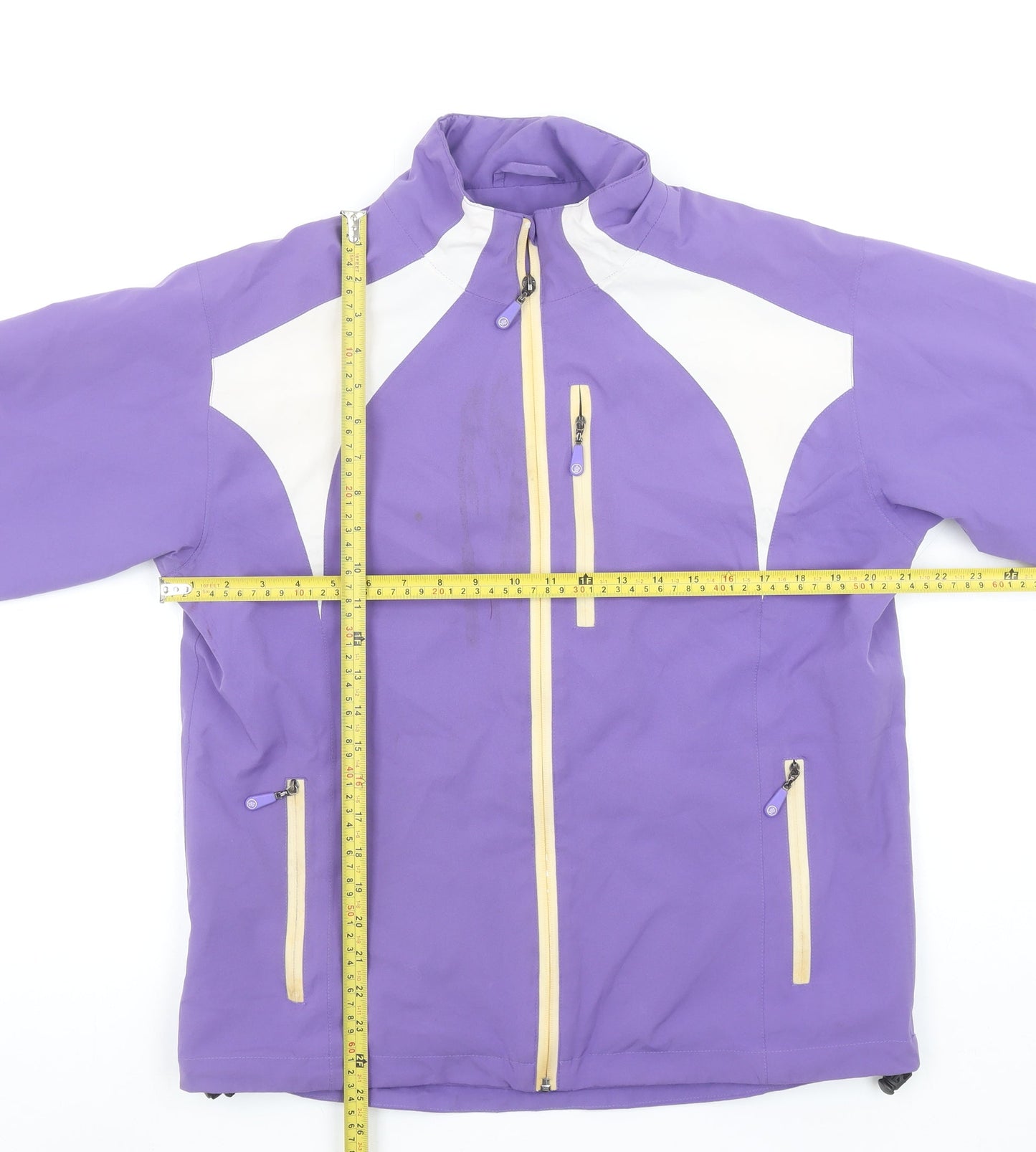 Womens UK Size M Proquip Purple Windbreaker Coat