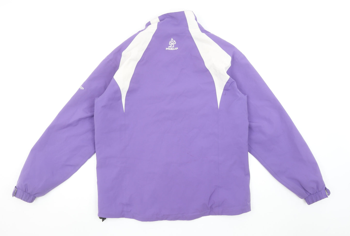 Womens UK Size M Proquip Purple Windbreaker Coat