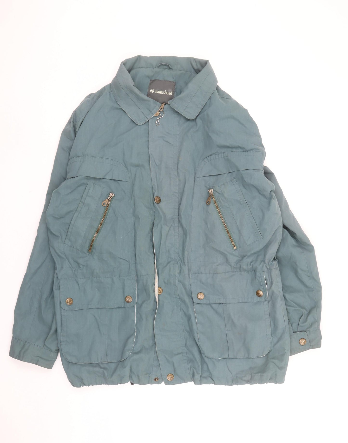 Mens UK Size M Hawkshead Green Parka Coat