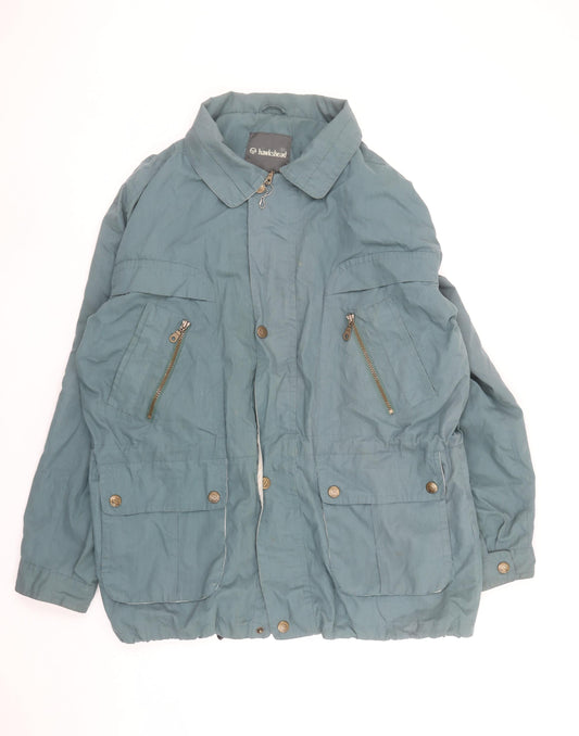 Mens UK Size M Hawkshead Green Parka Coat