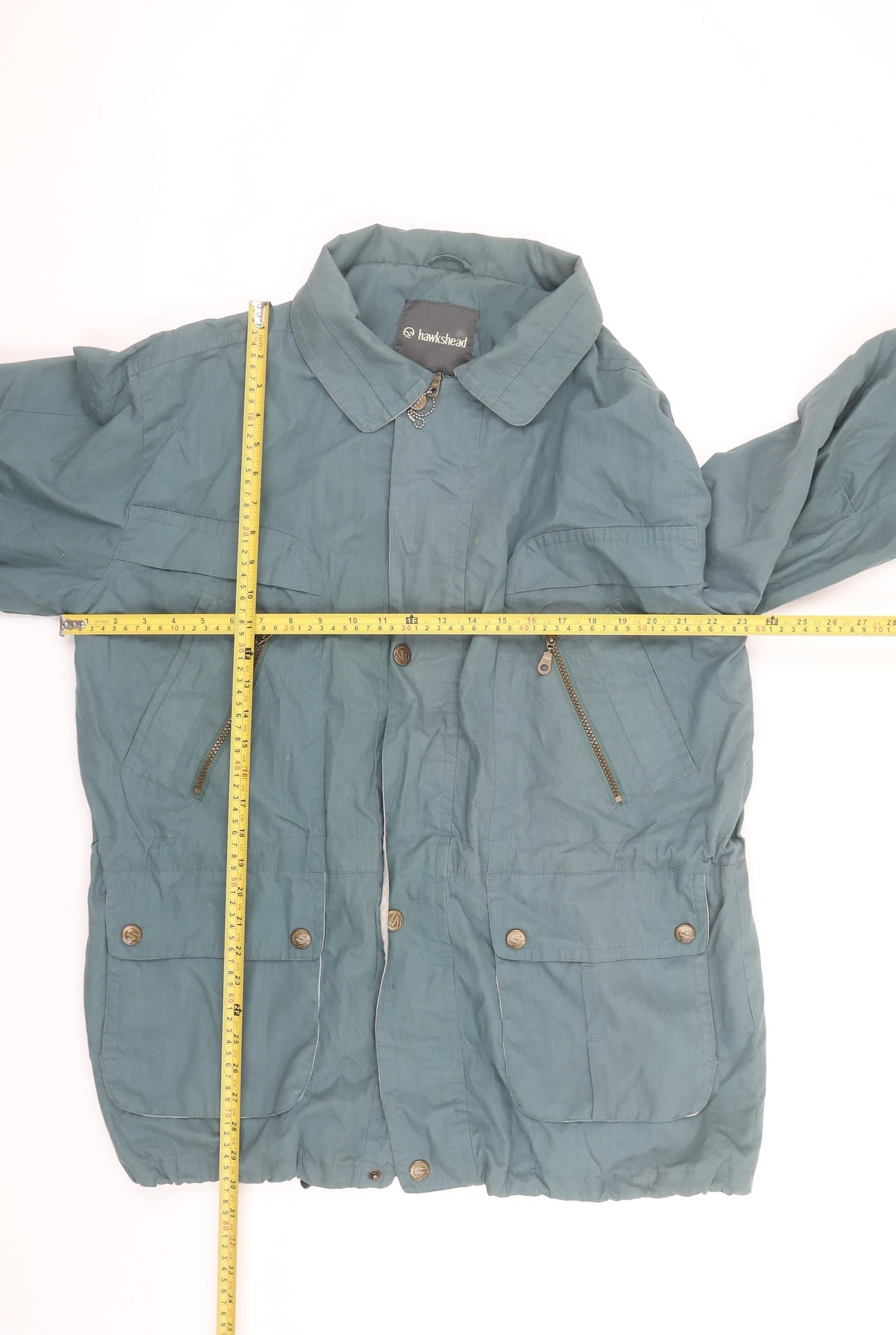 Mens UK Size M Hawkshead Green Parka Coat