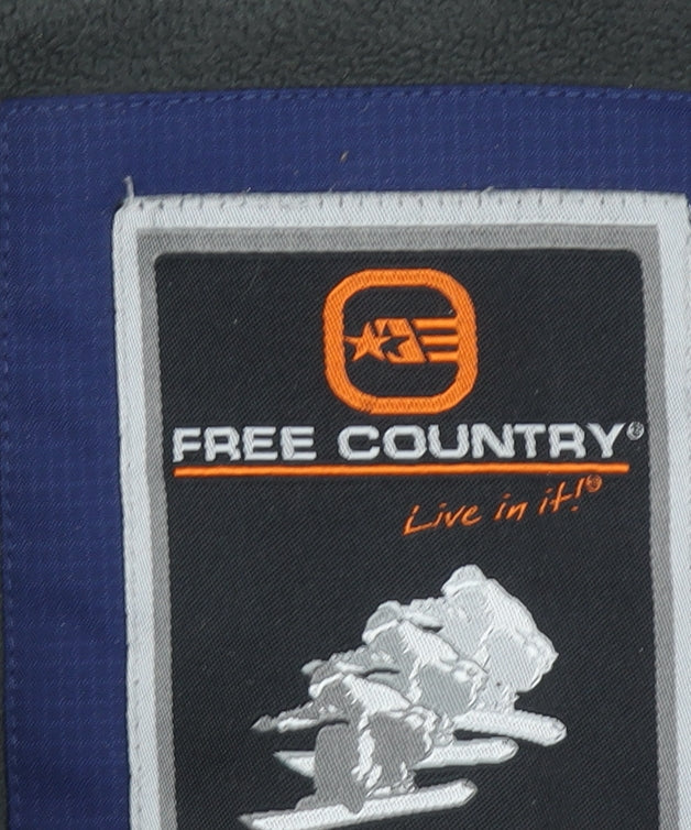 Boys UK Size 10 Years Free Country Blue Ski Jacket