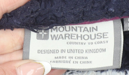 Womens UK Size 12 Mountain Warehouse Blue Pullover Sweatshirt