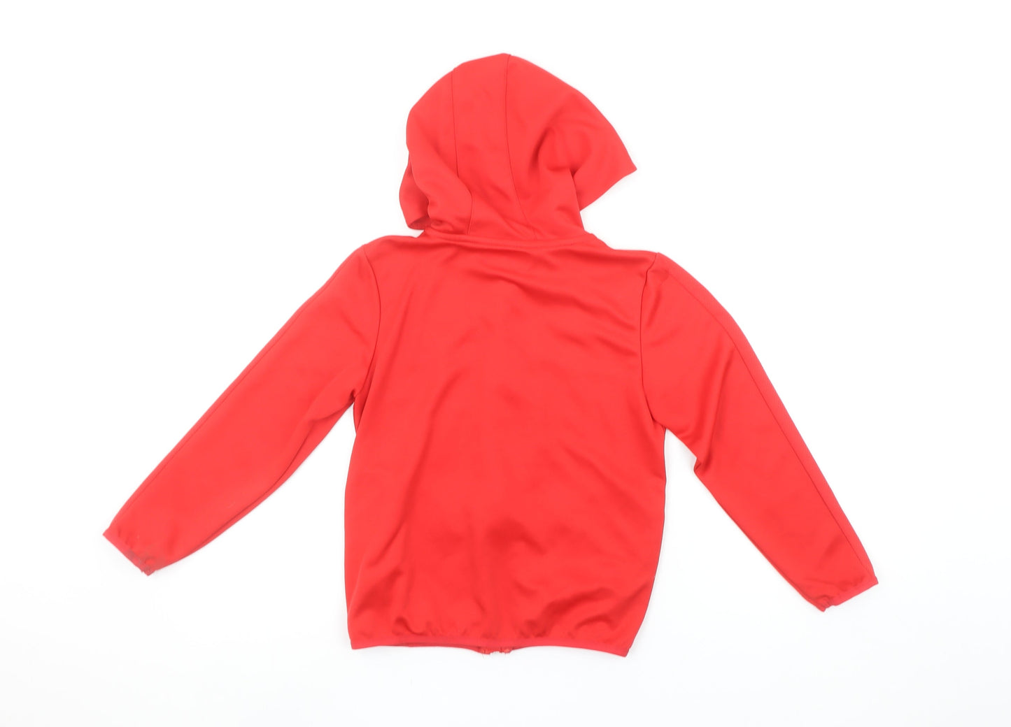 Boys UK Size 8 Years Kappa Red Full Zip Hoodie