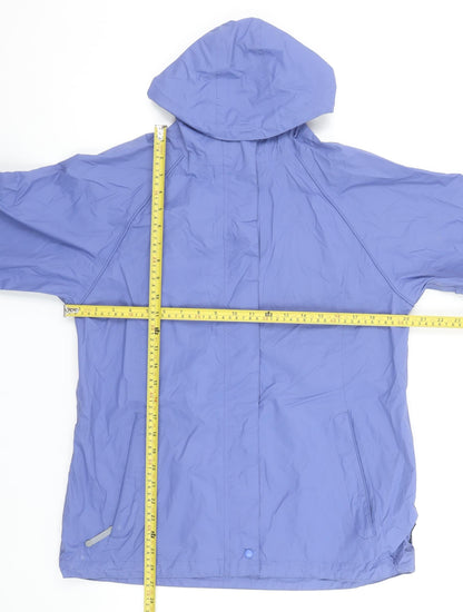 Womens UK Size 12 Regatta Blue Rain Coat
