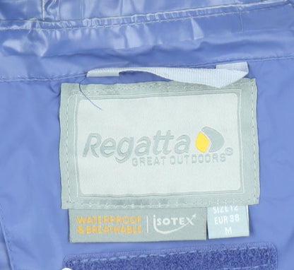 Womens UK Size 12 Regatta Blue Rain Coat