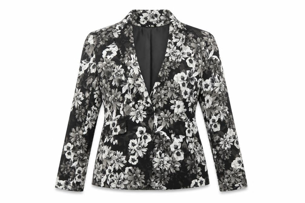 Womens UK Size 12 Marks and Spencer Regular Grey Blazer