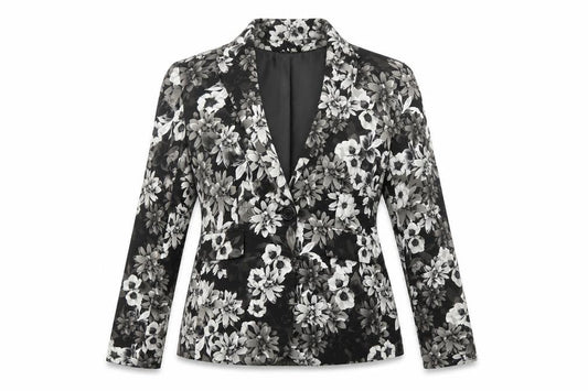 Womens UK Size 12 Marks and Spencer Regular Grey Blazer