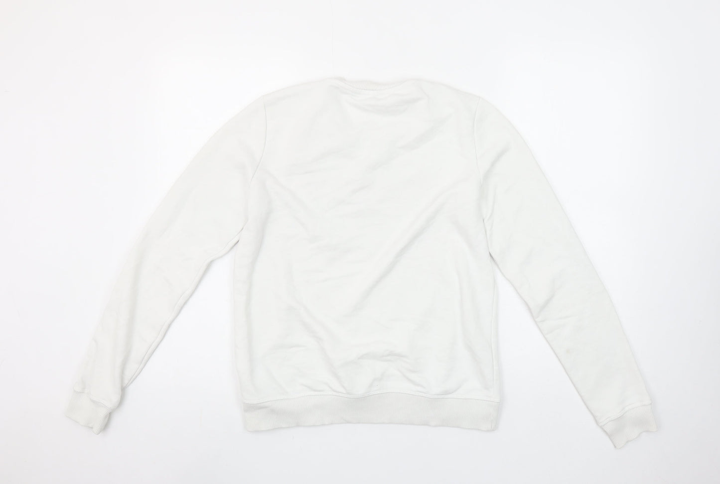 Womens UK Size S Tommy Hilfiger White Pullover Sweatshirt