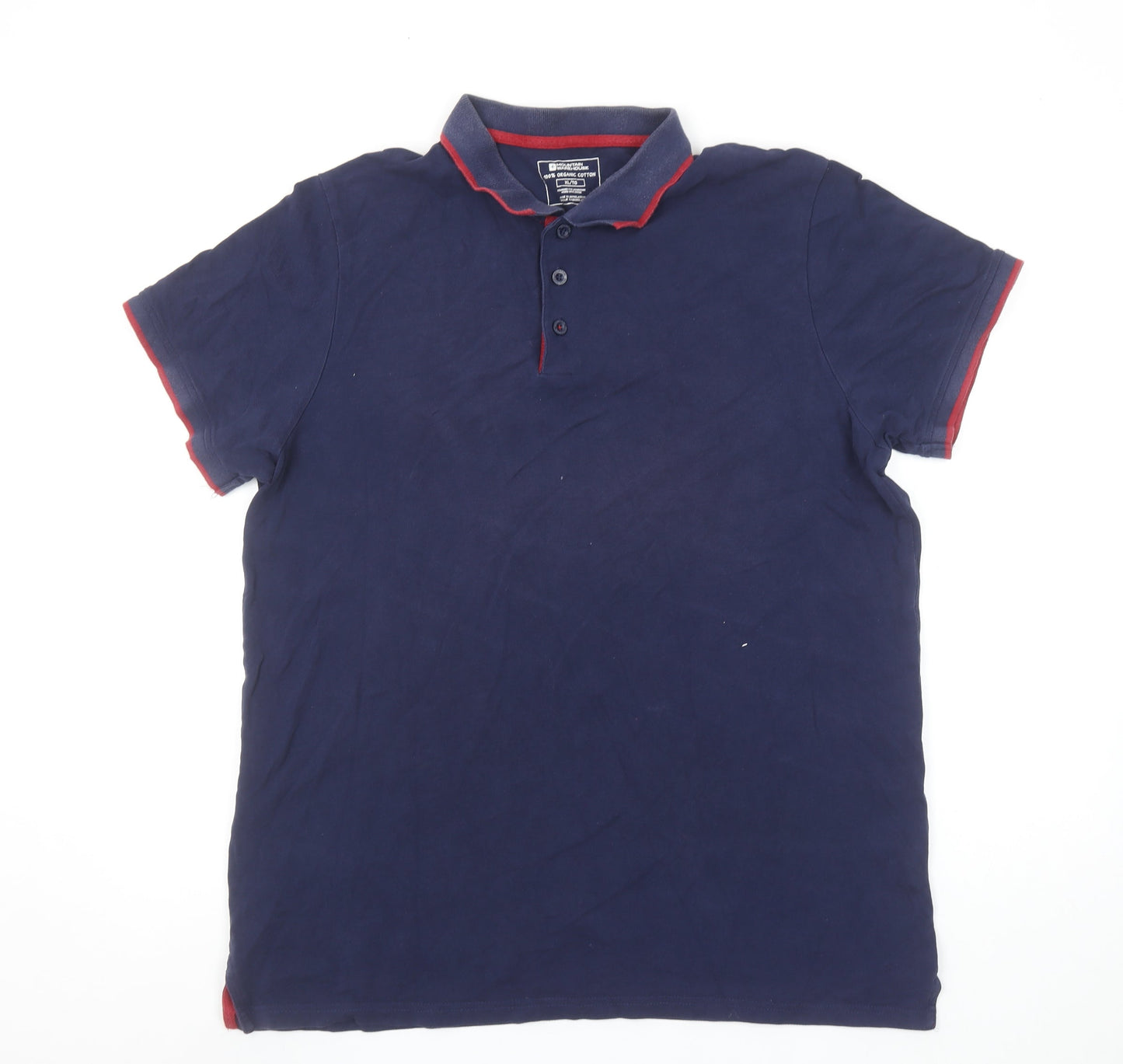 Mens UK Size XL Mountain Warehouse 100% Cotton Polo Shirt