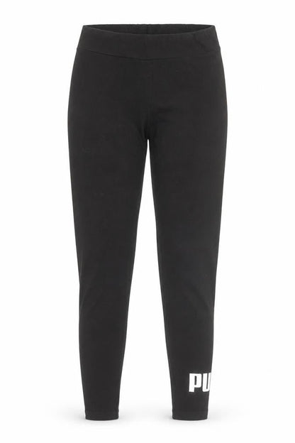 Womens UK Size 10 PUMA Slim Fit Leggings Black Leggings