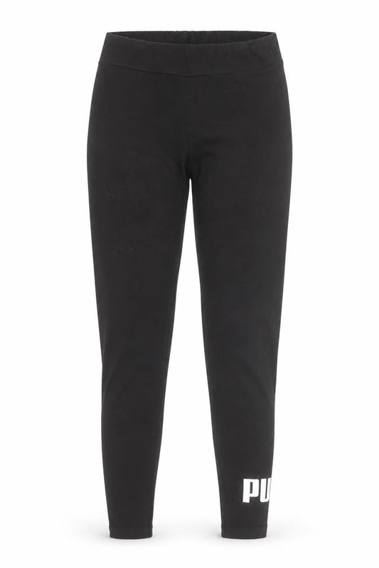 Womens UK Size 10 PUMA Slim Fit Leggings Black Leggings