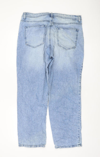 Denim Co. Men's Blue Relaxed Straight Fit Jeans W38 L30