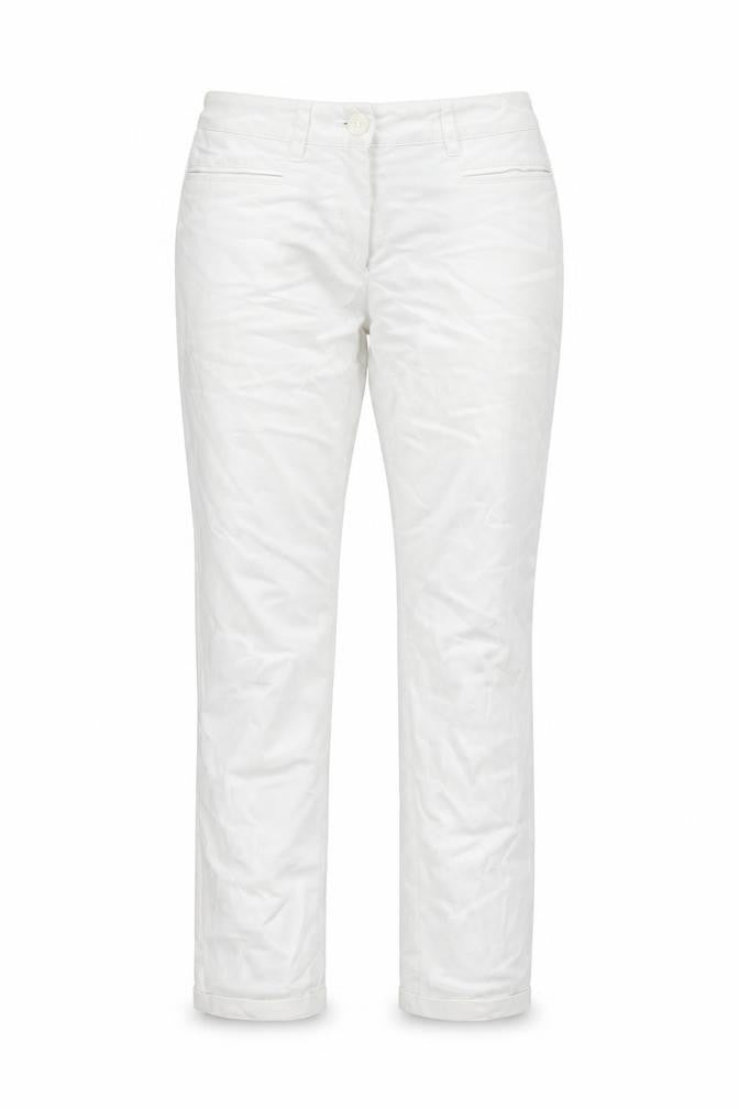 Womens UK Size 8 GARDEUR Regular Fit Casual Business White Trousers