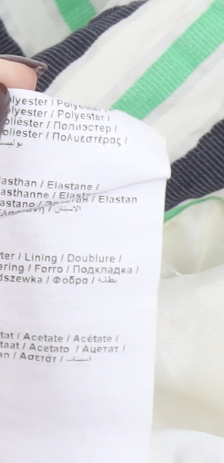 Gerry Weber Women’s Multicoloured Striped Blazer Size 22