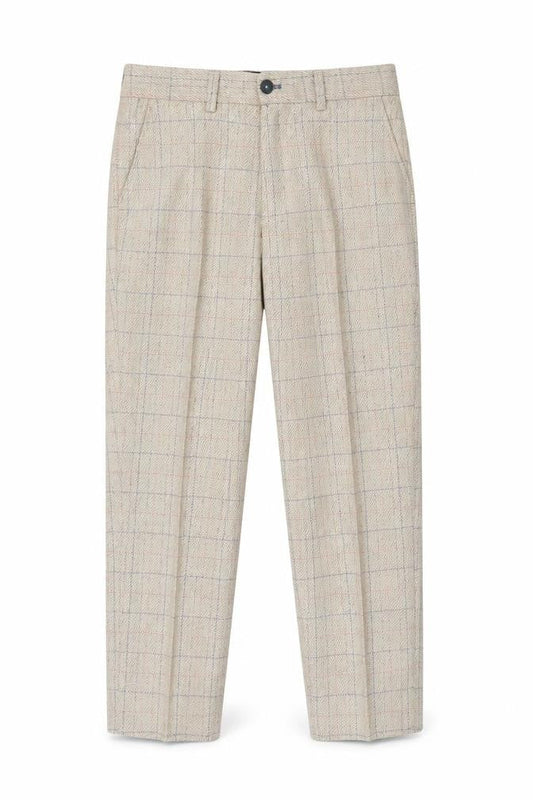 Boys UK Size 10 Years Marc Darcy Slim Fit Chino Beige Trousers