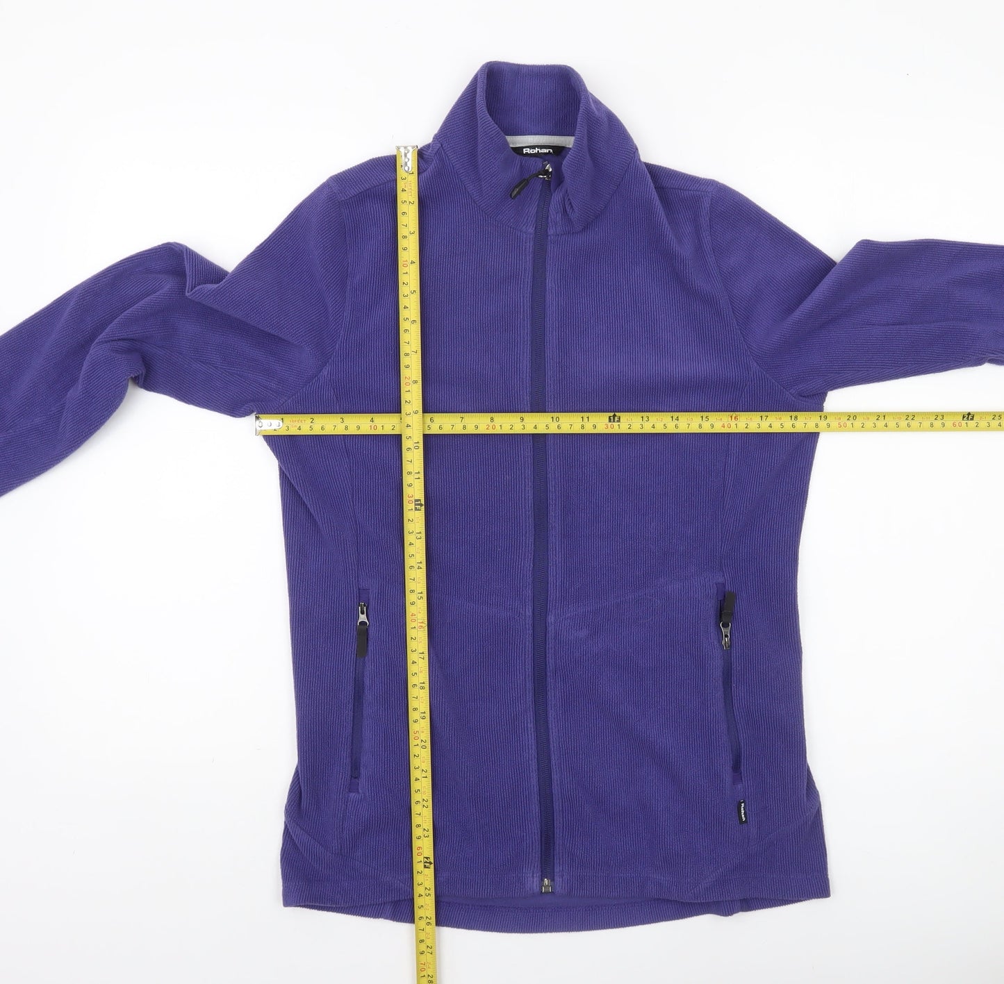 Rohan Women's Purple Fleece Full Zip Jacket Size S Outdoor Travel
