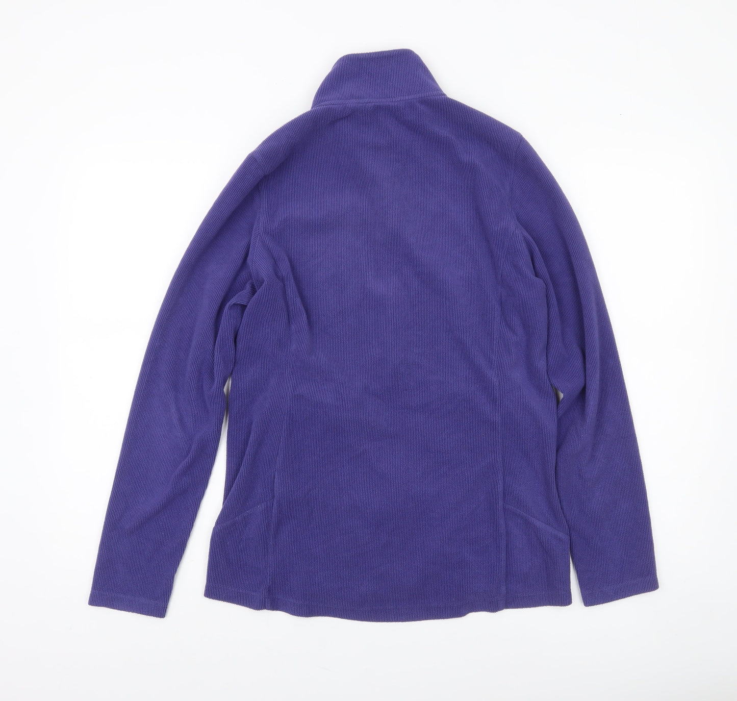 Rohan Women's Purple Fleece Full Zip Jacket Size S Outdoor Travel