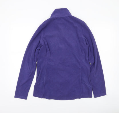 Rohan Women's Purple Fleece Full Zip Jacket Size S Outdoor Travel