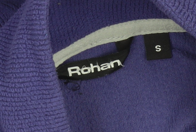 Rohan Women's Purple Fleece Full Zip Jacket Size S Outdoor Travel