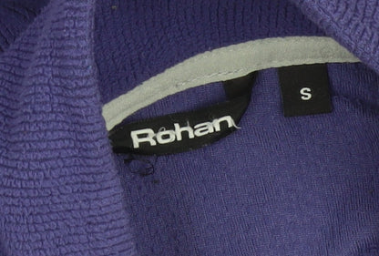 Rohan Women's Purple Fleece Full Zip Jacket Size S Outdoor Travel