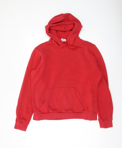 Womens UK Size XL Nike Red Pullover Hoodie