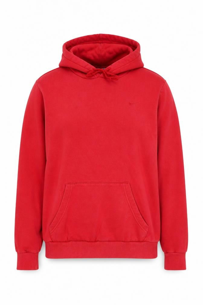 Womens UK Size XL Nike Red Pullover Hoodie