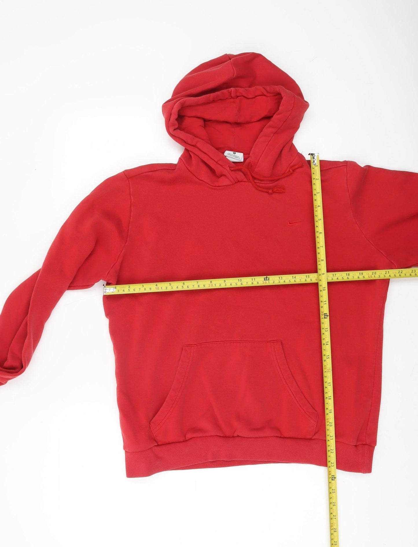 Womens UK Size XL Nike Red Pullover Hoodie