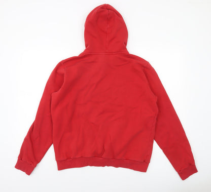 Womens UK Size XL Nike Red Pullover Hoodie