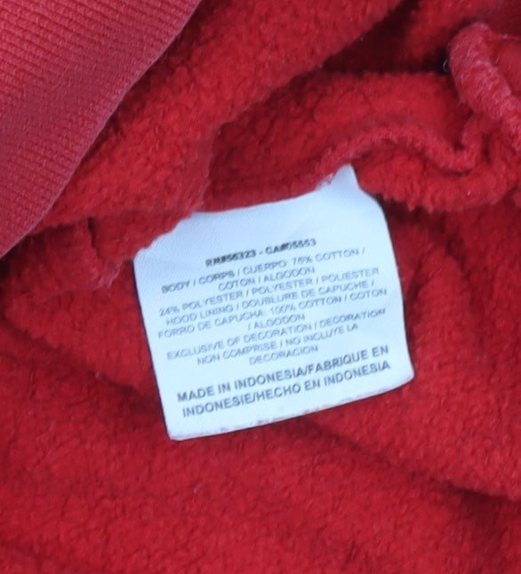 Womens UK Size XL Nike Red Pullover Hoodie