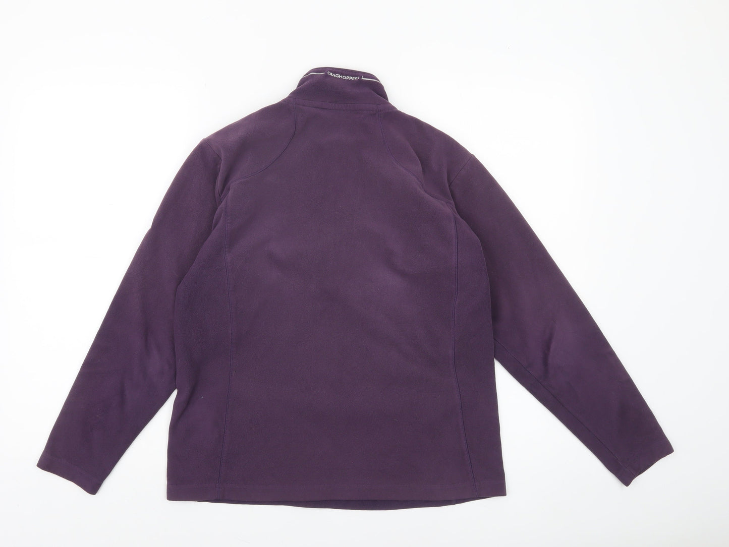Craghoppers Women’s Purple Fleece 1/2 Zip Pullover UK 10