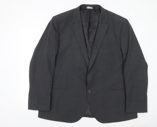 Mens UK Size 3XL Marks and Spencer Regular Grey Suit Jacket