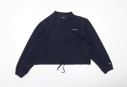 Womens UK Size 14 Diadora Blue Pullover Sweatshirt