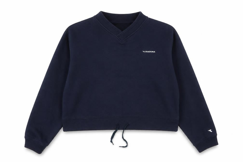 Womens UK Size 14 Diadora Blue Pullover Sweatshirt