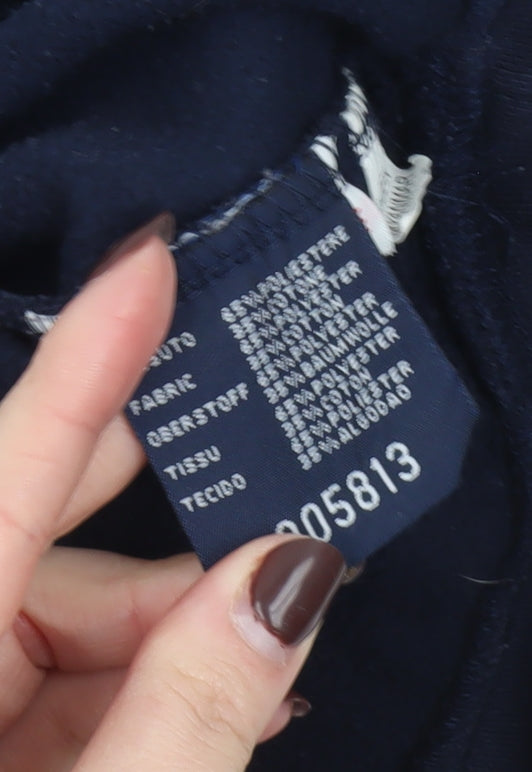 Womens UK Size 14 Diadora Blue Pullover Sweatshirt