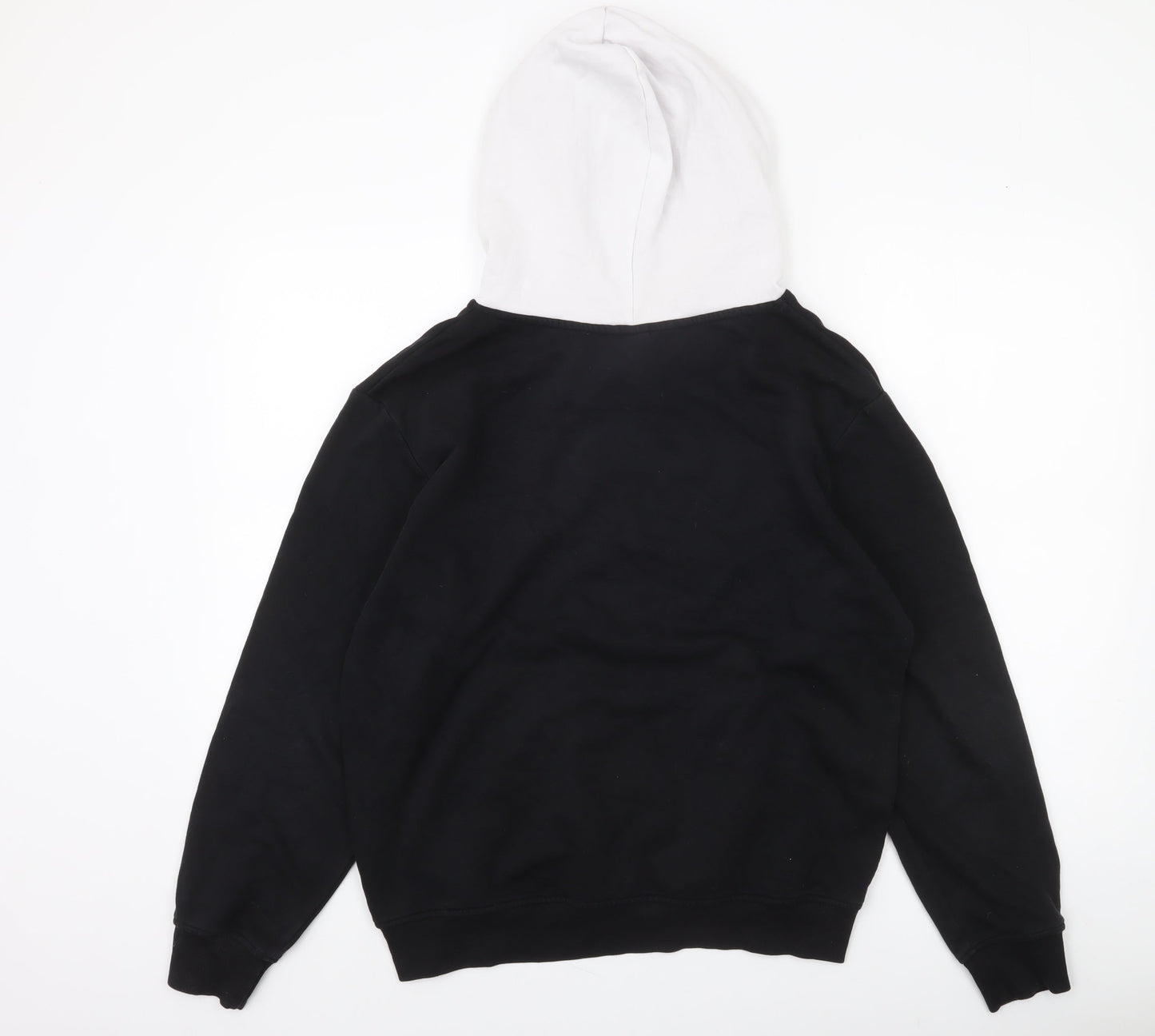 Boys UK Size 16 Years H&M Black Pullover Hoodie