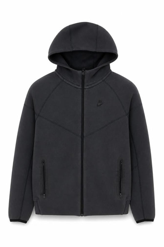 Boys UK Size 13-15 Years Nike Grey Full Zip Hoodie
