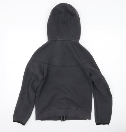 Boys UK Size 13-15 Years Nike Grey Full Zip Hoodie