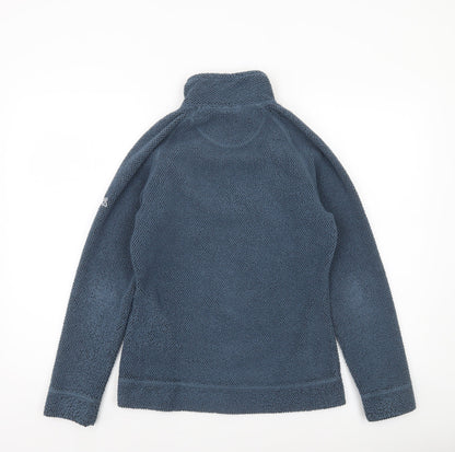 Craghoppers Women Blue 1/2 Zip Fleece Pullover Size S Outdoor Sweatshirt