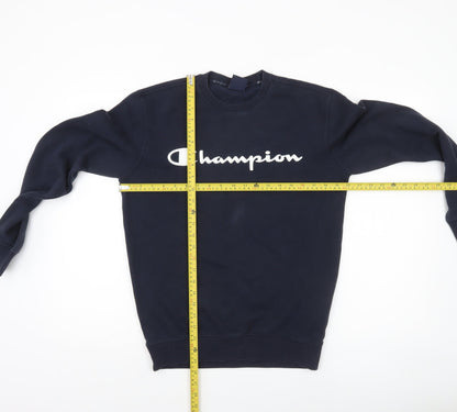 Mens UK Size S Champion Blue Pullover Sweatshirt