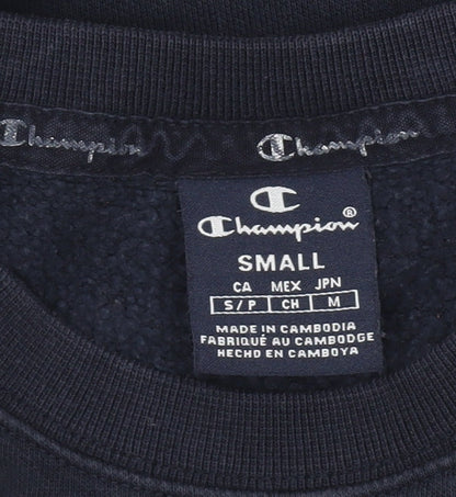 Mens UK Size S Champion Blue Pullover Sweatshirt