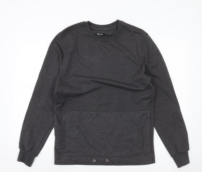 Mens UK Size S Gio-Goi Grey Pullover Sweatshirt