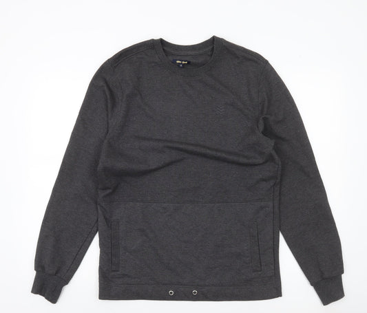 Mens UK Size S Gio-Goi Grey Pullover Sweatshirt