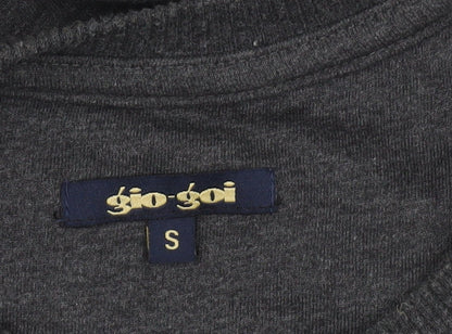 Mens UK Size S Gio-Goi Grey Pullover Sweatshirt