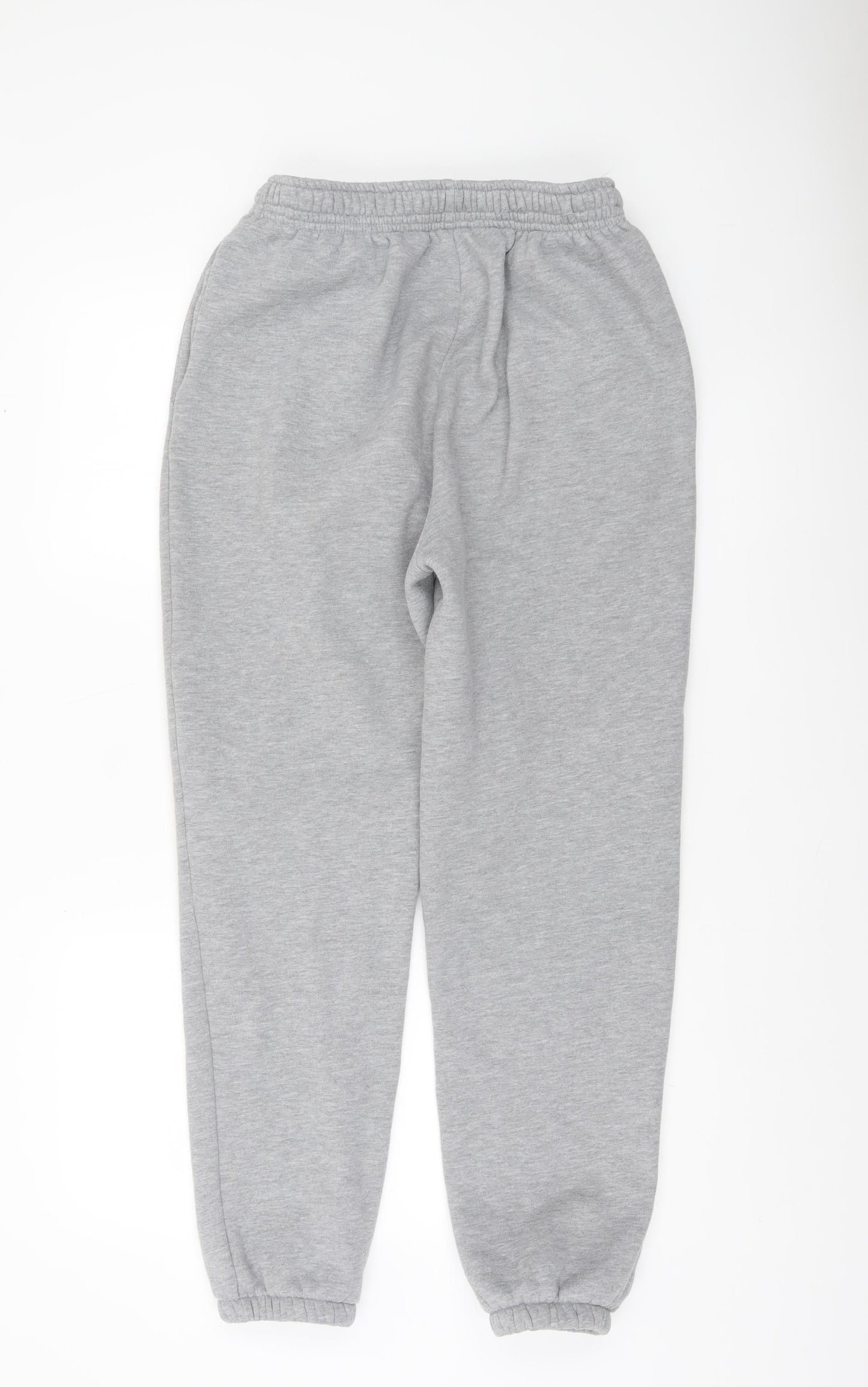 Nike Men's Grey Cotton Fleece Sweatpants M Regular Fit