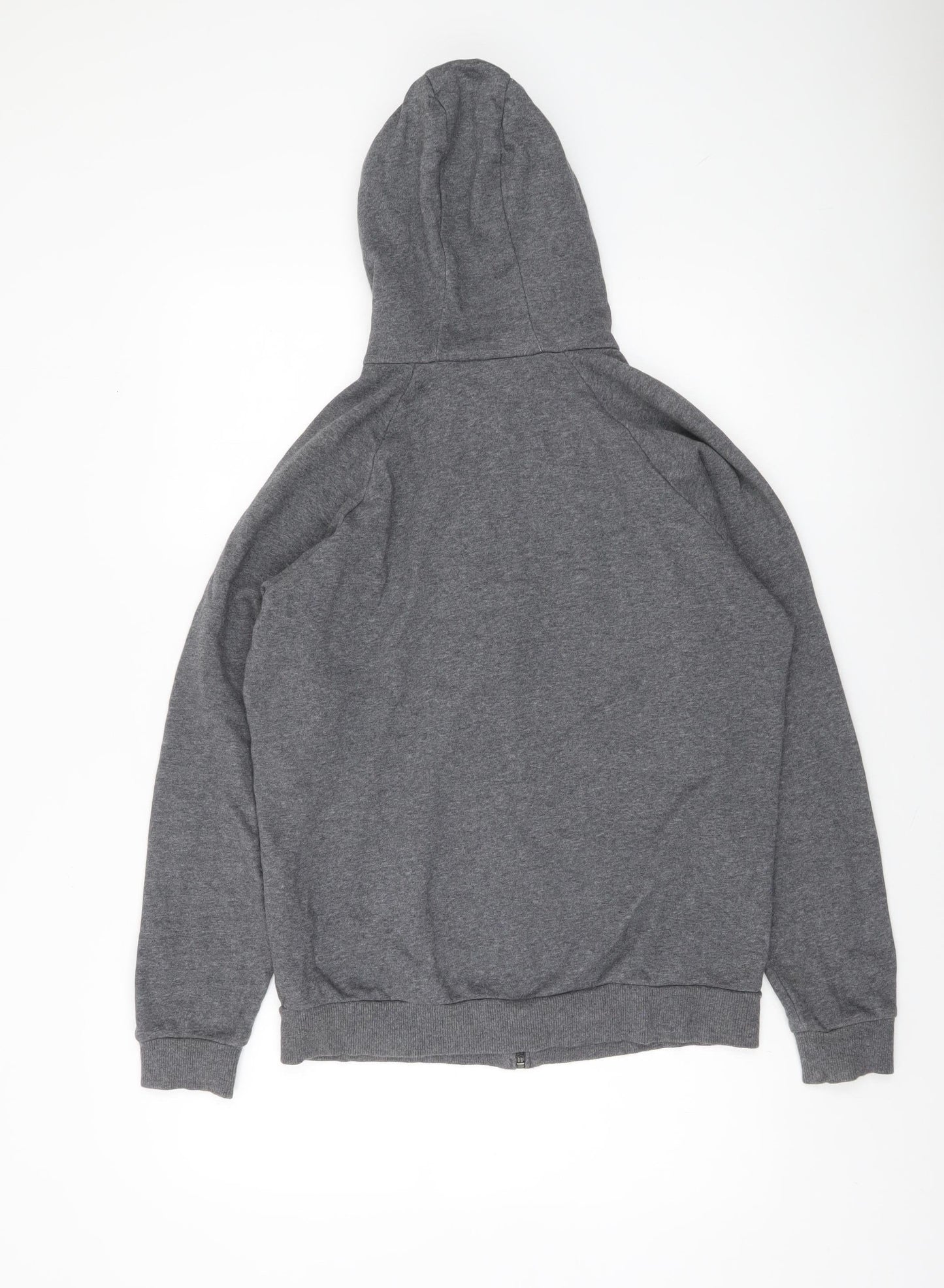 Mens UK Size S Under armour Grey Full Zip Hoodie