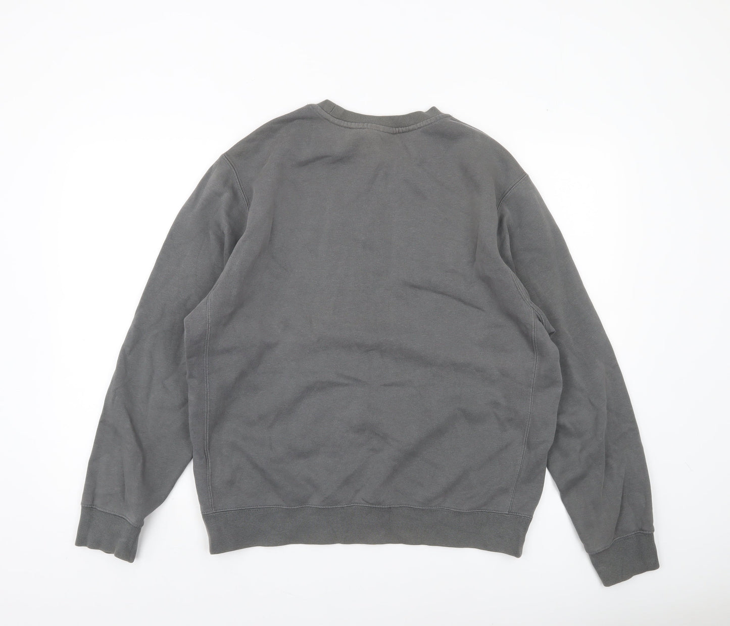Mens UK Size M Nike Grey Pullover Sweatshirt