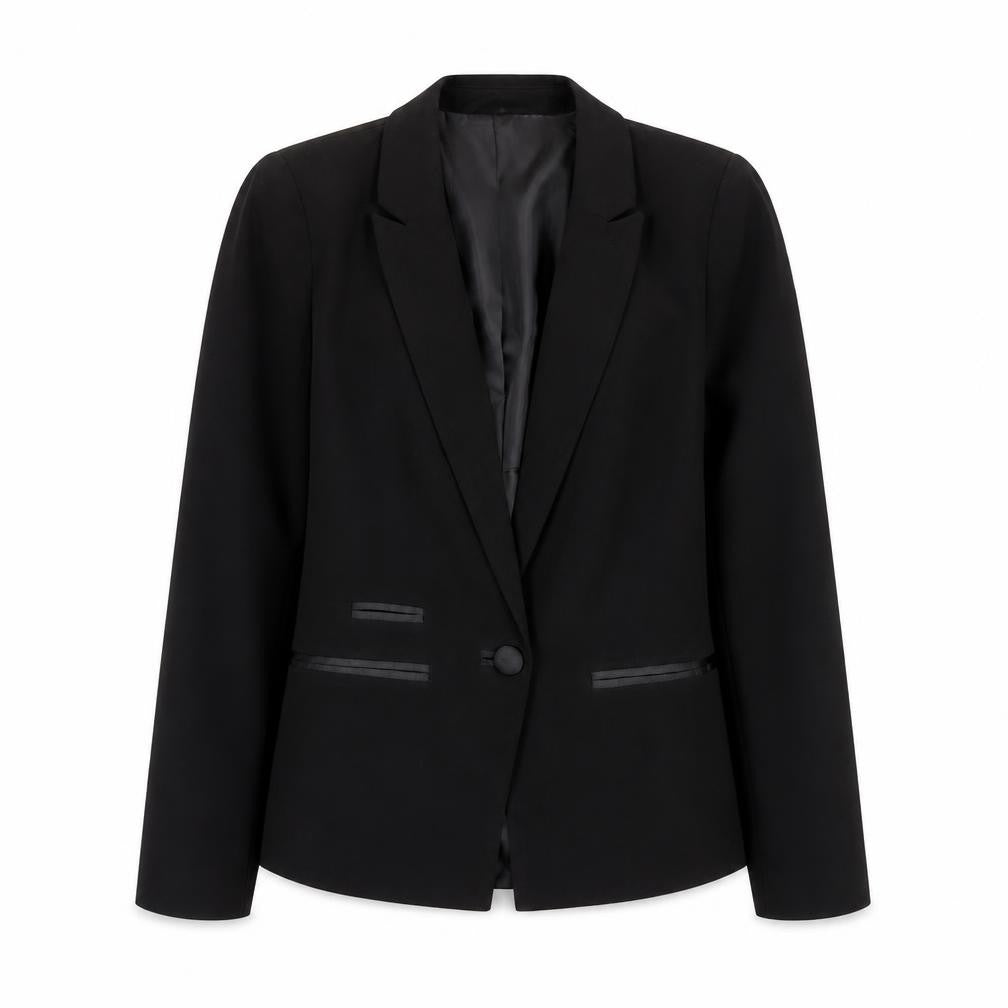 Womens UK Size 8 Very Regular Black Blazer