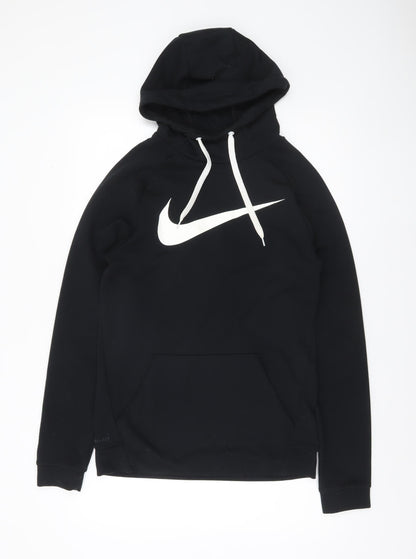 Mens UK Size S Nike Black Pullover Hoodie